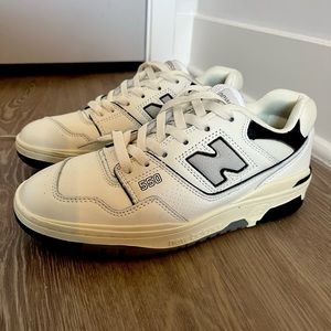 New Balance 550 Cream Black